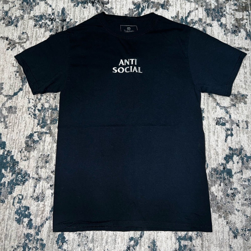 Black Anti-Social T-Shirt